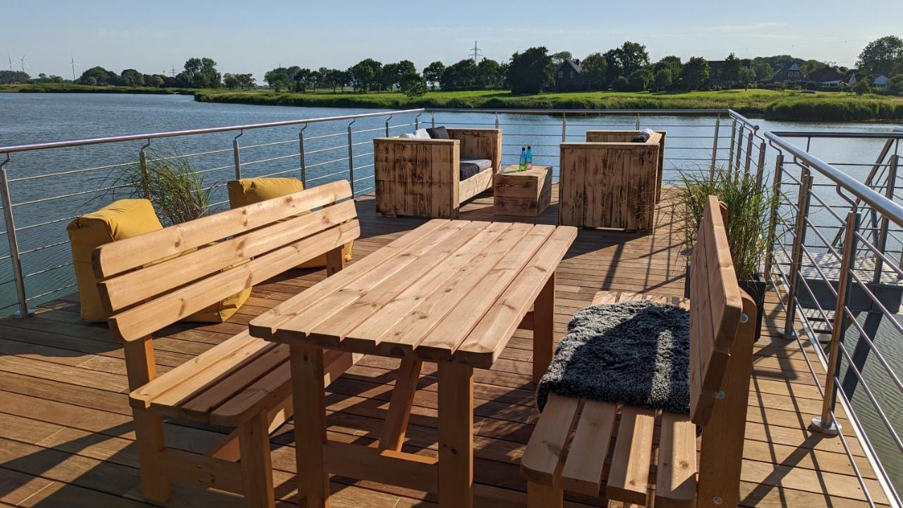 Hausboot Wangermeerblick Шиллиг Экстерьер фото