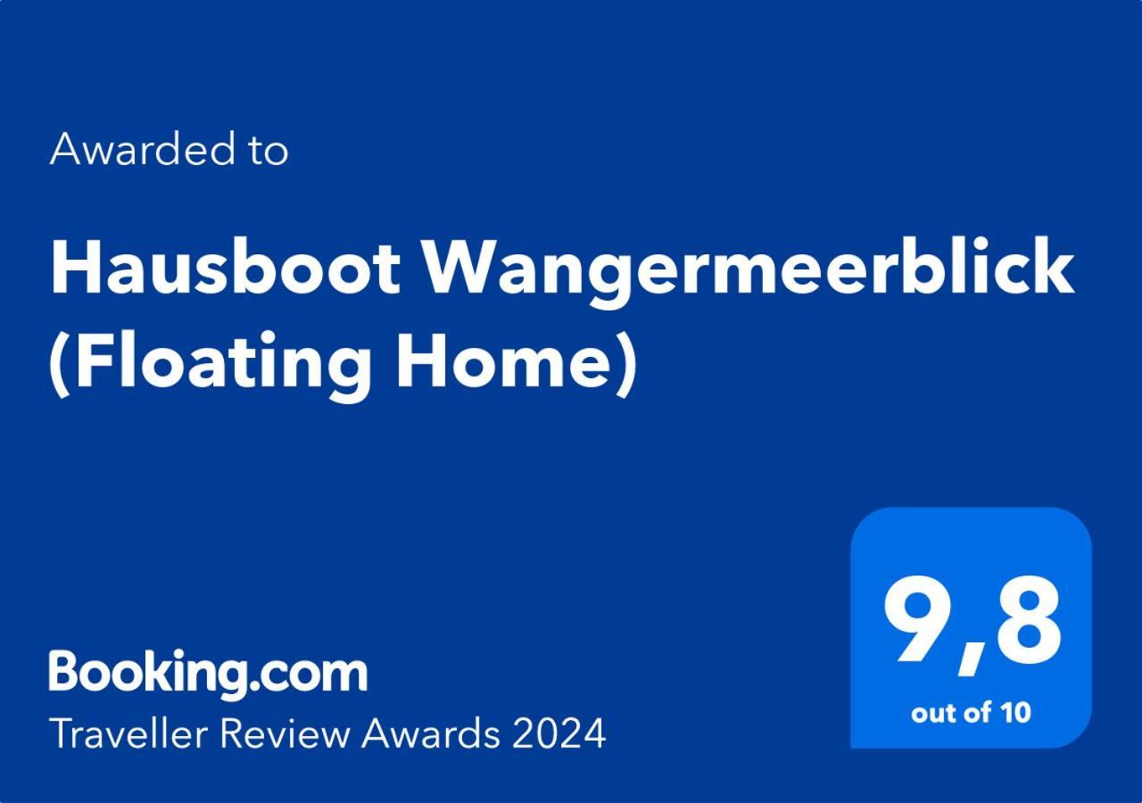 Hausboot Wangermeerblick Шиллиг Экстерьер фото